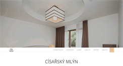 Desktop Screenshot of cisarskymlyn.com